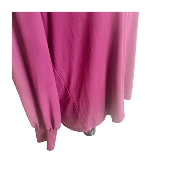 Banana Republic Sheer Sleeve Burgundy Blouse Size XL Holidays Office - Picture 5 of 11